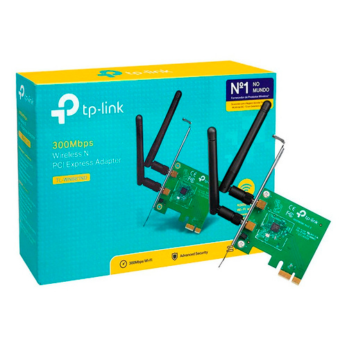 Placa de Red Wifi PCI-E TP-Link TL-WN881ND