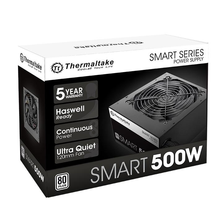 Fuente Thermaltake Smart 500w 80Plus White