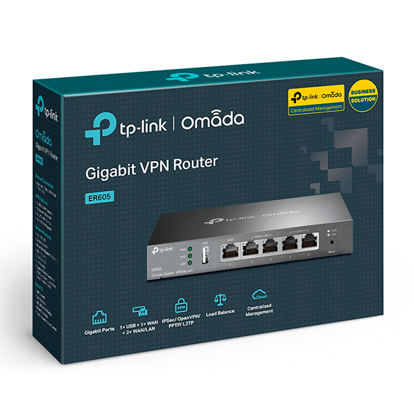 Router VPN Gigabit TP-Link Omada ER605