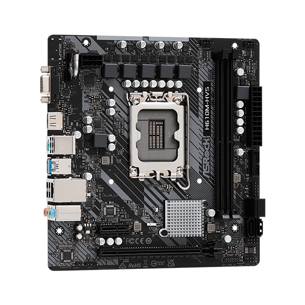 Motherboard Asrock H610M-HVS - Imagen 2