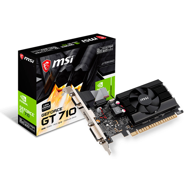 Placa de Video MSI Geforce GT 710 2GB