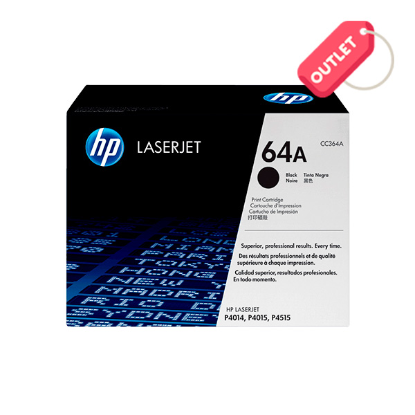 Tóner HP 64A (CC 364A) Negro Original (Outlet)