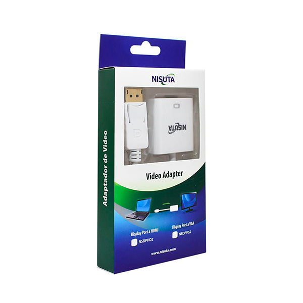 Adaptador DisplayPort a HDMI Nisuta