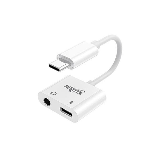 Adaptador USB-C a Audio 3.5mm Nisuta