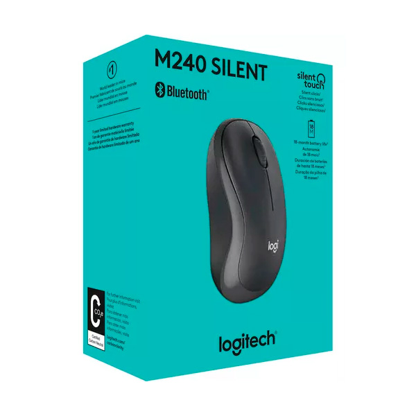 Mouse Bluetooth Logitech M240 Silent