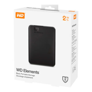 Disco Rígido Externo 2TB WD Elements