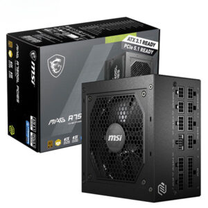 Fuente MSI MAG A750GL PCIE5 750W Full Modular 80Plus Gold