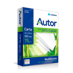 Resma Carta Autor 75Grs