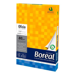 Resma Oficio Boreal 80Grs