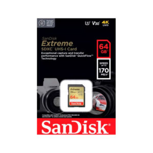 Memoria MicroSD Sandisk Extreme 64GB